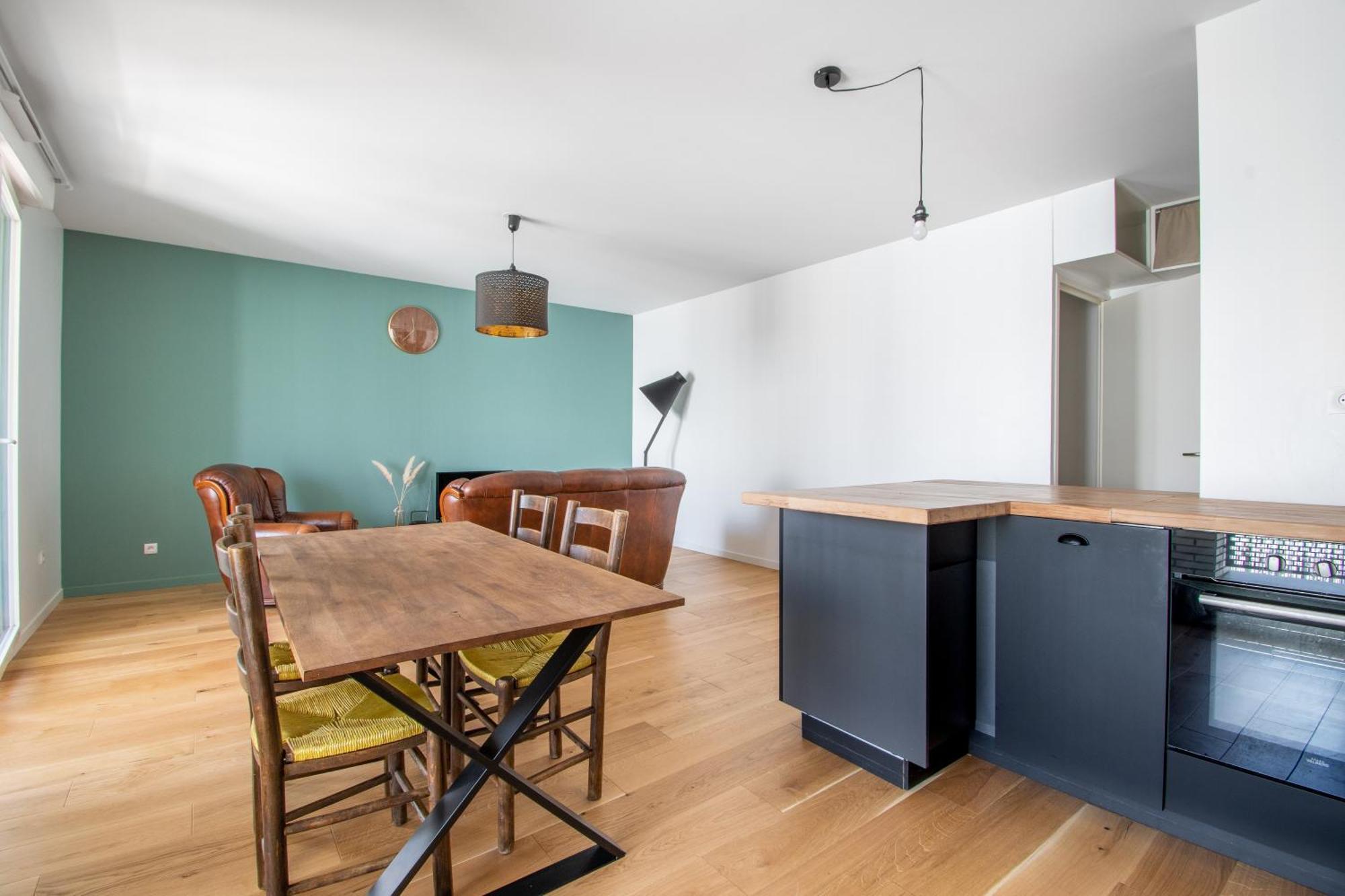 Cosy T2 De 50 M² Centre-Ville Avec Garage & Balcon Нант Екстериор снимка